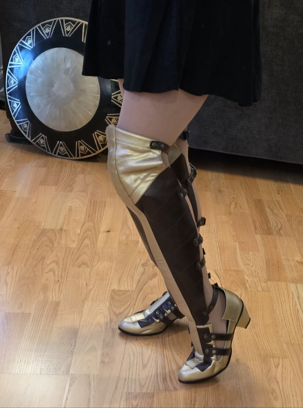 Funtasma Maiden 8830 Wonder Woman Cosplay Fantasy OTK Boots Size 8